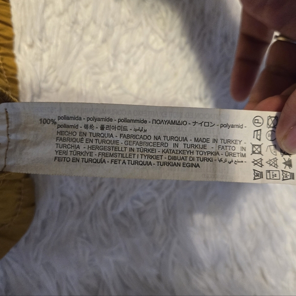 Zara Pants Jogger Women's Color Yellow Size Small - Picture 10 of 10